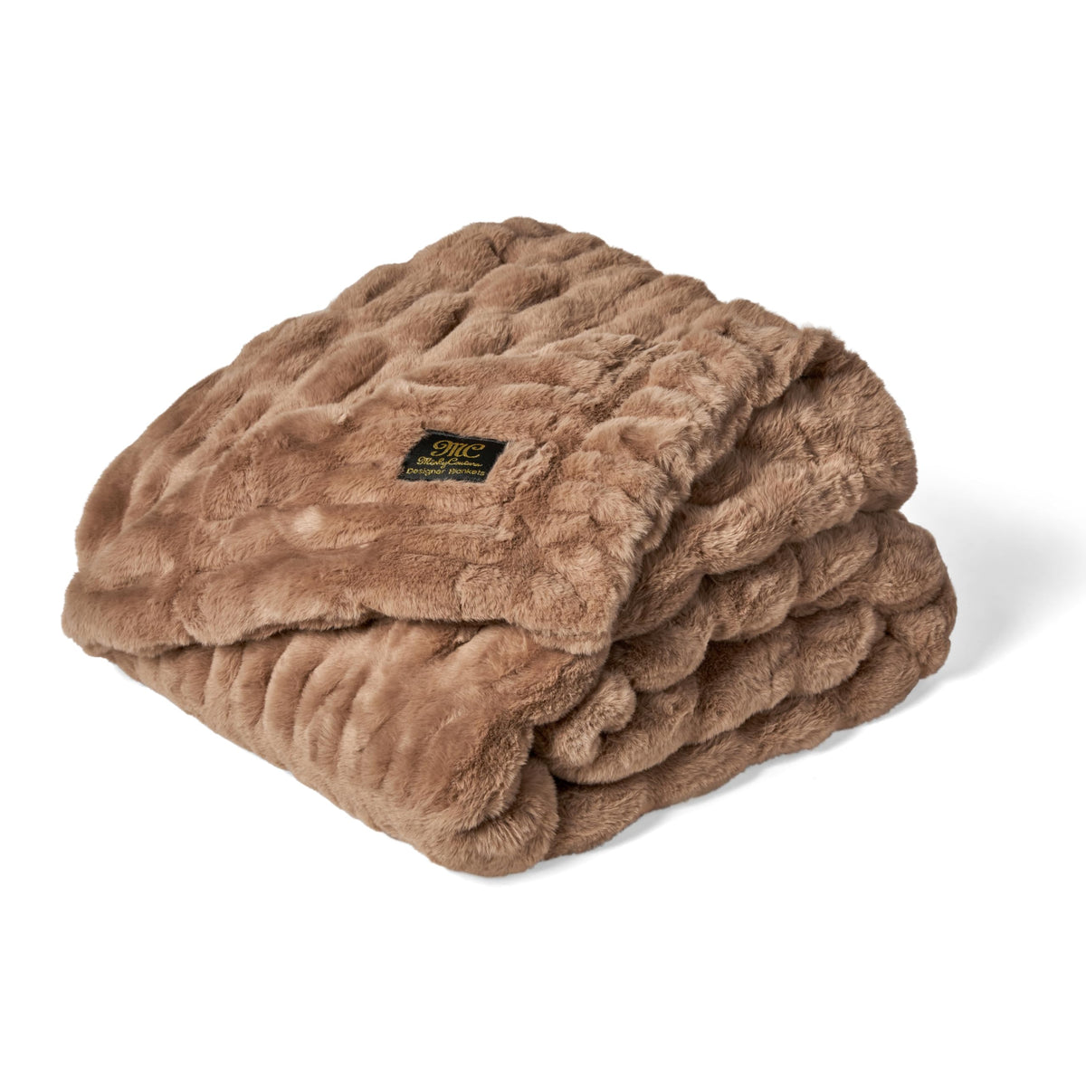 Minky Couture Hugs Blanket - Extra Plush Blanket for Premium Gifting - Stretchy Bubbled Cozy Throw - Silky Smooth - Durable & Machine-Washable - Travel-Friendly.