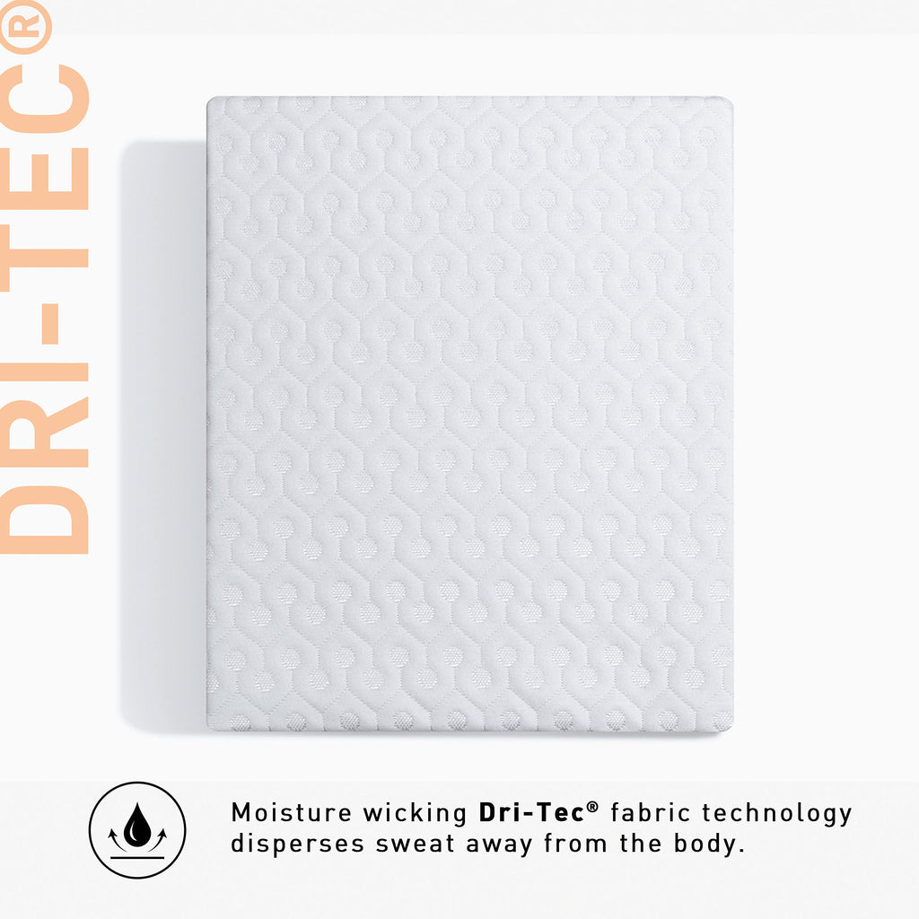 Bedgear Dri-Tec Waterproof Mattress Protector– Cooling Moisture-Wicking Mattress Cover | Breathable Noiseless Mattress Pad with Deep Pocket Fit up to 18", Adjustable Base & Machine Washable
