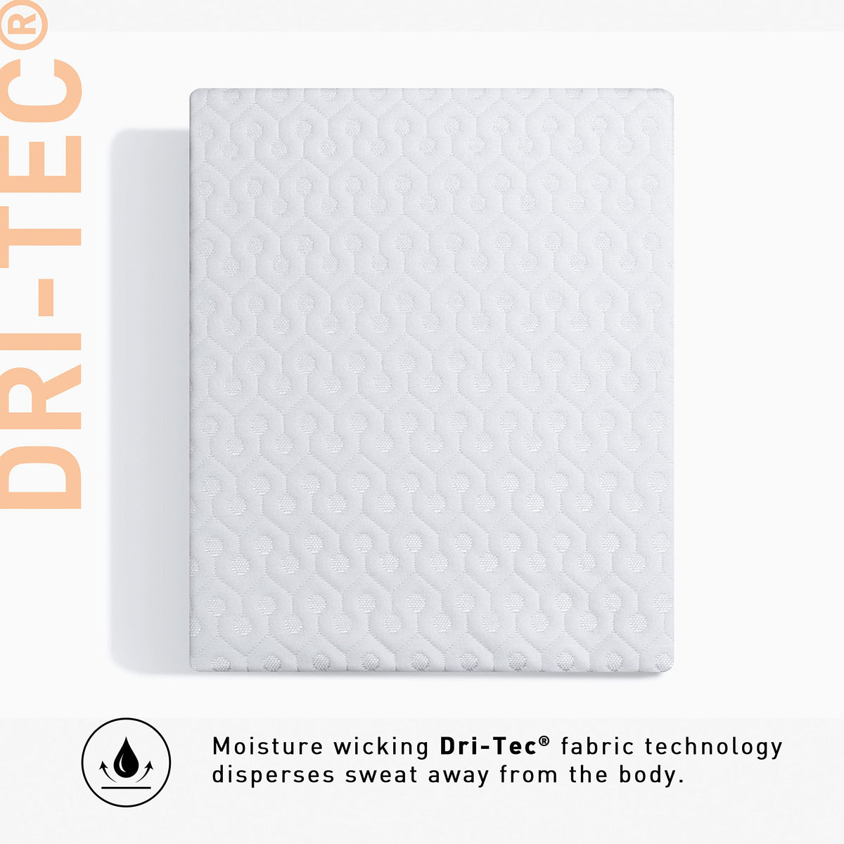 Bedgear Dri-Tec Waterproof Mattress Protector– Cooling Moisture-Wicking Mattress Cover | Breathable Noiseless Mattress Pad with Deep Pocket Fit up to 18", Adjustable Base & Machine Washable