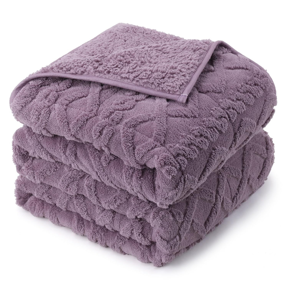 Drewin Turtleback Sherpa Weighted Blanket for Adults