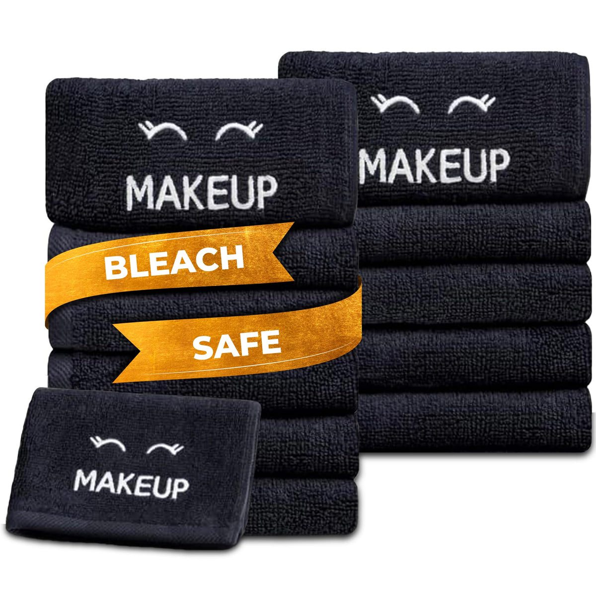 White Hand Towels Set for Bathroom, 6 Pack - Cotton Hand Towel Set for Gym, Kitchen and Spa, 16x27 Inches Soft Highly Absorbent Quick Dry Terry Salon Towels