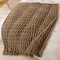 YUSOKI Luxury Double Side Faux Rabbit Fur Throw Blanket
