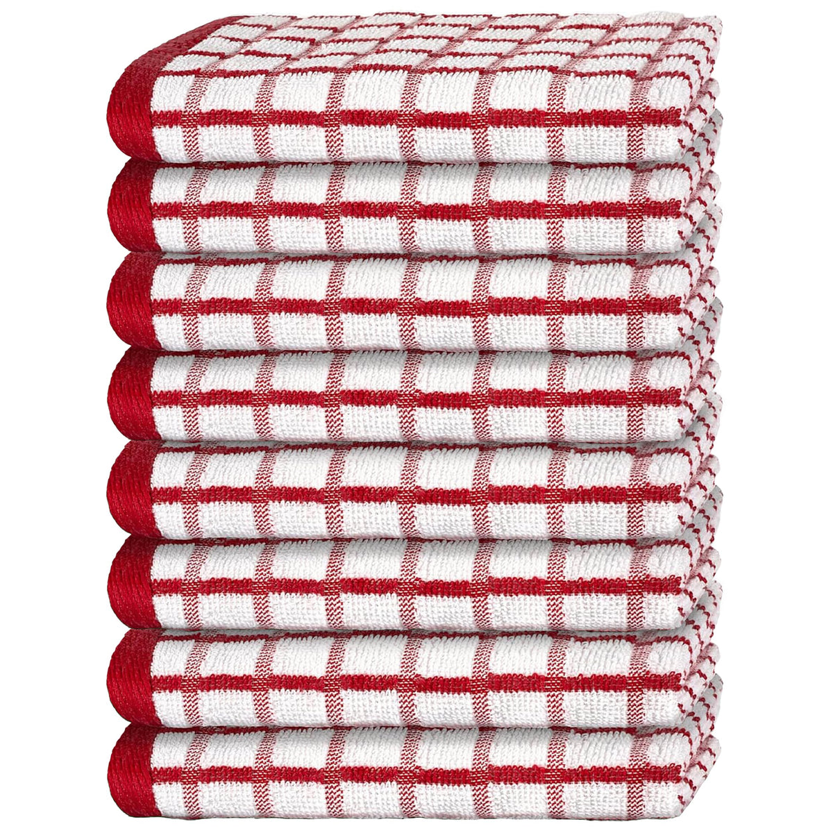 White Hand Towels Set for Bathroom, 6 Pack - Cotton Hand Towel Set for Gym, Kitchen and Spa, 16x27 Inches Soft Highly Absorbent Quick Dry Terry Salon Towels