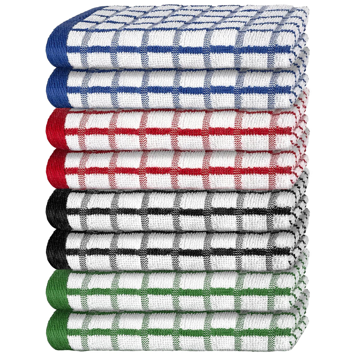 White Hand Towels Set for Bathroom, 6 Pack - Cotton Hand Towel Set for Gym, Kitchen and Spa, 16x27 Inches Soft Highly Absorbent Quick Dry Terry Salon Towels